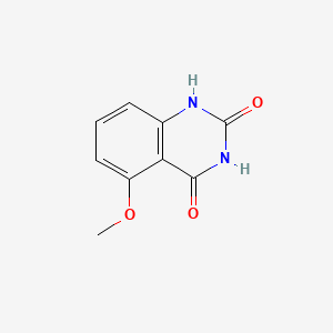 5-Methoxyquinazoline-2,4(1H,3H)-dione chemical structure (CAS 61948-86-5)