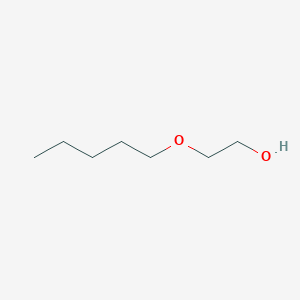 2-(Pentyloxy)ethan-1-ol chemical structure (CAS 6196-58-3)