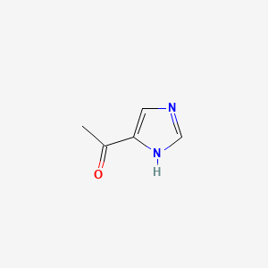 4-Acetylimidazole chemical structure (CAS 61985-25-9)