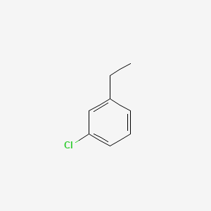 1-Chloro-3-ethylbenzene chemical structure (CAS 620-16-6)