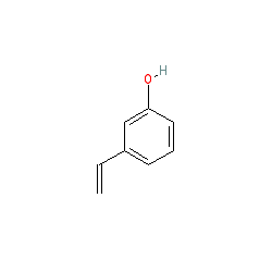 3-Vinylphenol chemical structure (CAS 620-18-8)