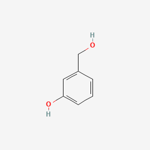 3-Hydroxybenzyl alcohol chemical structure (CAS 620-24-6)