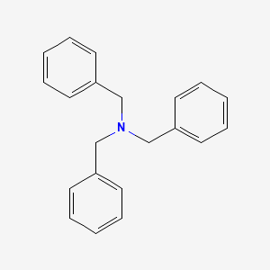 Tribenzylamine chemical structure (CAS 620-40-6)