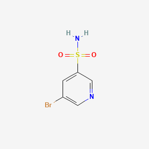 5-Bromopyridine-3-sulfonamide chemical structure (CAS 62009-33-0)