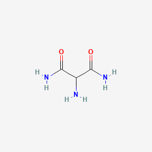 2-Aminomalonamide chemical structure (CAS 62009-47-6)