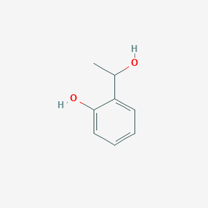 2-(1-Hydroxyethyl)phenol chemical structure (CAS 62019-23-2)