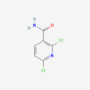 2,6-Dichloronicotinamide chemical structure (CAS 62068-78-4)