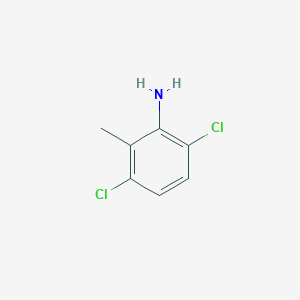 3,6-Dichloro-2-methylaniline chemical structure (CAS 62077-26-3)