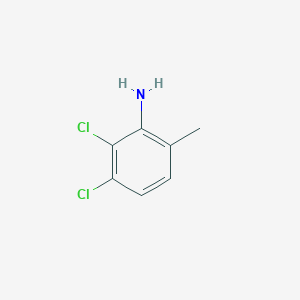 2,3-Dichloro-6-methylaniline chemical structure (CAS 62077-27-4)