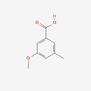 3-Methoxy-5-methylbenzoic acid chemical structure (CAS 62089-34-3)