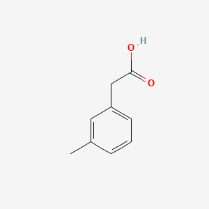 2-(m-Tolyl)acetic acid chemical structure (CAS 621-36-3)
