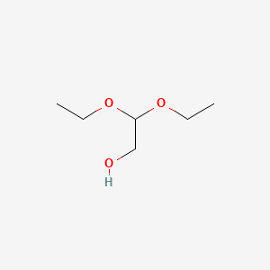 2,2-Diethoxyethanol chemical structure (CAS 621-63-6)