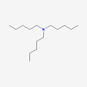 Triamylamine chemical structure (CAS 621-77-2)