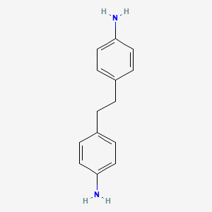 4,4'-(Ethane-1,2-diyl)dianiline chemical structure (CAS 621-95-4)