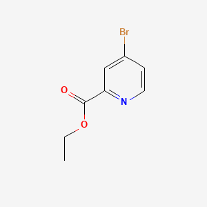 Ethyl 4-bromopicolinate chemical structure (CAS 62150-47-4)