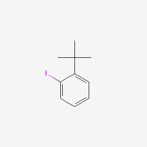 1-(tert-Butyl)-2-iodobenzene chemical structure (CAS 62171-59-9)