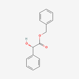 (S)-Benzyl 2-hydroxy-2-phenylacetate chemical structure (CAS 62173-99-3)