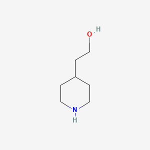 2-(Piperidin-4-yl)ethanol chemical structure (CAS 622-26-4)