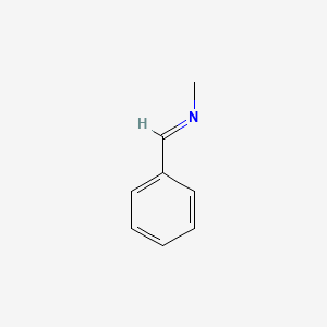 N-Benzylidenemethanamine chemical structure (CAS 622-29-7)