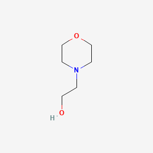 2-Morpholinoethanol chemical structure (CAS 622-40-2)