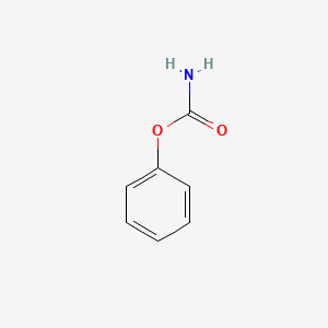 Phenyl carbamate chemical structure (CAS 622-46-8)