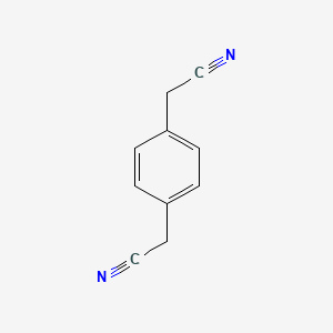2,2'-(1,4-Phenylene)diacetonitrile chemical structure (CAS 622-75-3)