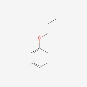 Propoxybenzene chemical structure (CAS 622-85-5)