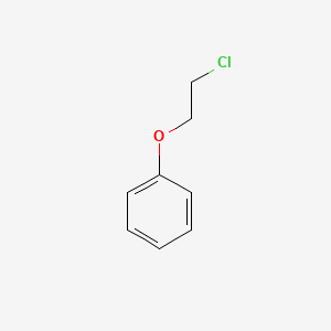 (2-Chloroethoxy)benzene chemical structure (CAS 622-86-6)