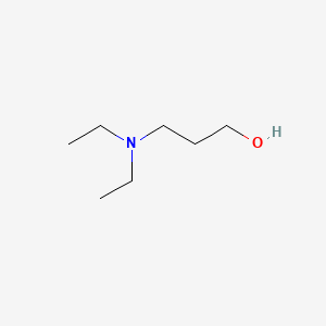 3-(Diethylamino)propan-1-ol chemical structure (CAS 622-93-5)