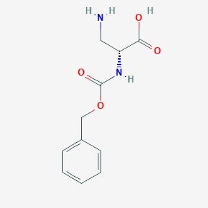 Z-D-Dap-OH chemical structure (CAS 62234-37-1)