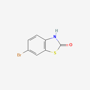 6-Bromobenzo[d]thiazol-2(3H)-one chemical structure (CAS 62266-82-4)