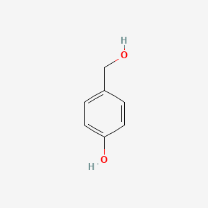 4-Hydroxybenzyl alcohol chemical structure (CAS 623-05-2)