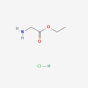 H-Gly-OEt.HCl chemical structure (CAS 623-33-6)