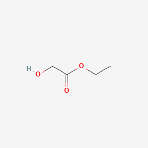 Ethyl 2-hydroxyacetate chemical structure (CAS 623-50-7)