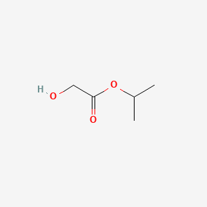 Isopropyl glycolate chemical structure (CAS 623-61-0)