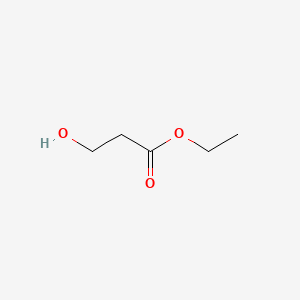 Ethyl 3-Hydroxypropanoate chemical structure (CAS 623-72-3)
