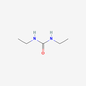 1,3-Diethylurea chemical structure (CAS 623-76-7)
