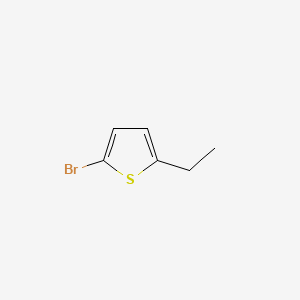 2-Bromo-5-ethylthiophene chemical structure (CAS 62323-44-8)