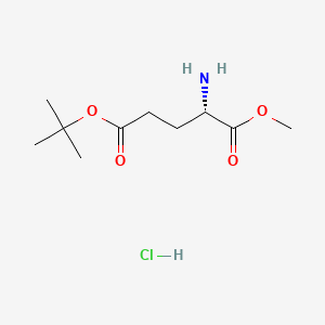 H-Glu(OtBu)-OMe.HCl chemical structure (CAS 6234-01-1)
