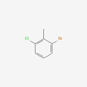 1-Bromo-3-chloro-2-methylbenzene chemical structure (CAS 62356-27-8)