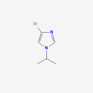 4-Bromo-1-isopropyl-1H-imidazole chemical structure (CAS 623577-60-6)