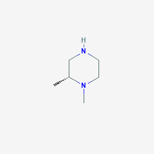(R)-1,2-Dimethylpiperazine chemical structure (CAS 623586-02-7)