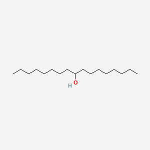Heptadecan-9-ol chemical structure (CAS 624-08-8)
