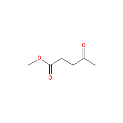 Methyl 4-oxopentanoate chemical structure (CAS 624-45-3)