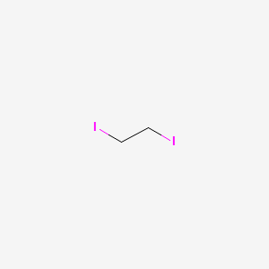 1,2-Diiodoethane chemical structure (CAS 624-73-7)