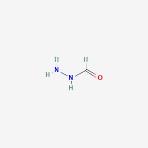 Formylhydrazine chemical structure (CAS 624-84-0)
