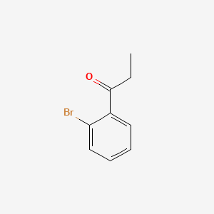 1-(2-Bromophenyl)propan-1-one chemical structure (CAS 62403-86-5)