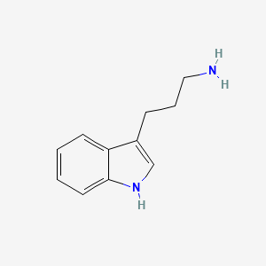 (1H-Indol-3-yl)-1-propanamine chemical structure (CAS 6245-89-2)