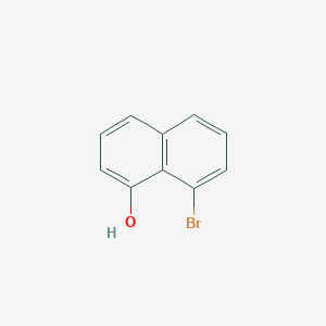 8-Bromonaphthalen-1-ol chemical structure (CAS 62456-32-0)