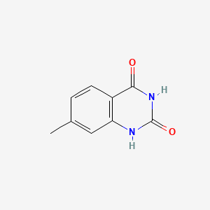7-Methylquinazoline-2,4(1H,3H)-dione chemical structure (CAS 62484-15-5)